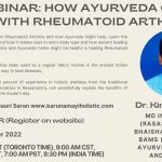 Webinar: How Ayurveda can Help with Diabetes by Dr. Shweta Hegde