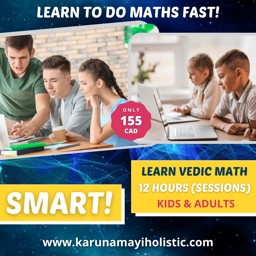 Beginner Level Vedic Mathematics 1-on-1 Course for Kids & Adults